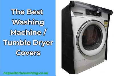 JW_ Waterproof Zippered Washing Machine Top Cover Dust Guard Dryer Dustproof C 